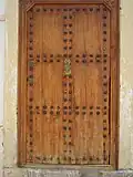 Porte d'une maison à la médina