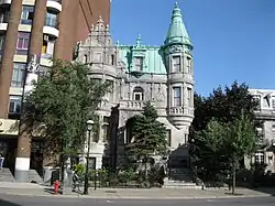 Vue de la façade