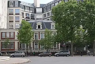 Maison d'Édouard Robert, sur le site des usines des Biberons Robert, place Félix-Éboué, détruite en 2018.