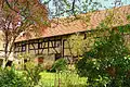 Maison de Hoste-Bas, vue prise de l'Arboretum.