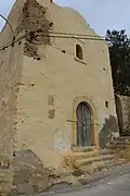 Vestiges de la maison.
