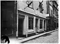 Façade en 1900, photographie d'Eugène Atget.