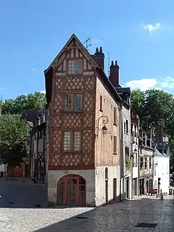 Vieille ville d'Orléans.