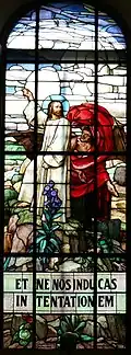 Verrière « Tentation du Christ »(1913, Kuder).
