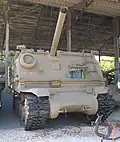 Un IDF Makmat doté d'un mortier de 160&nbsp;mm.