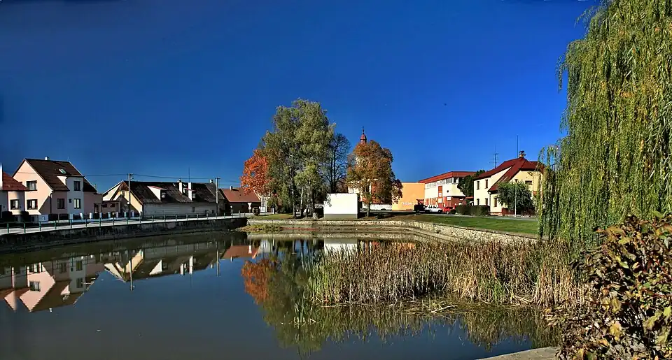 Étang à Malšice.