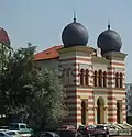 Synagogue de Malacky, construite en 1887, détruite en 1899 et reconstruite en 1900