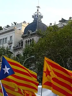 Estelades blava et roja