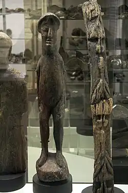 Bois sculpté des sources de la Seine, musée archéologique de Dijon.