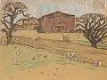 Maison sur Lesbos.Collection privée.