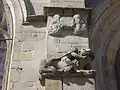 Saint Samson et le lion.