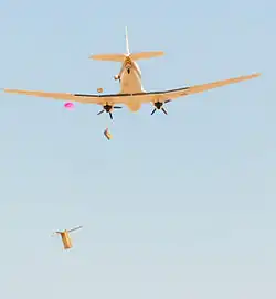 Un Basler BT-67 malien lors d'un entraînement avec des forces spéciales américaines en février 2012.