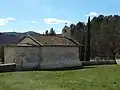 Toit plat du chœur de Notre-Dame-des-Cathelières