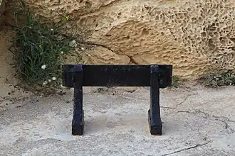Boot scraper (en anglais) à Kalkara, à Malte.