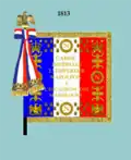 Étendard de l'escadron des mamelouks de 1813 à 1815 (avers).