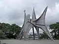 La sculpture et son environnement durant l'été