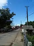 La rue principale (RN 25)