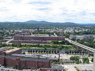 illustration de Amoskeag Manufacturing Company