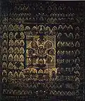 Mandala du Monde de la matrice (Taizōkai, XIe)