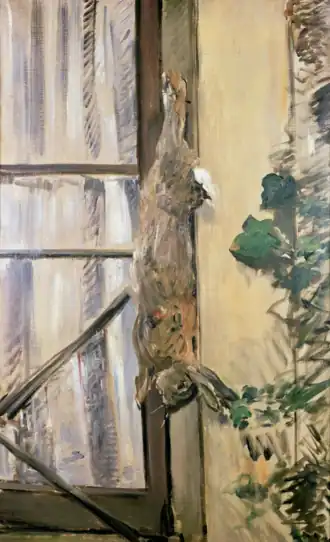 Édouard Manet, Le Lapin, 1881 – Musée national de Cardiff, Cardiff.