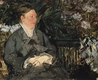 Un portrait de sa femme, Suzanne, au même endroit, la même année.