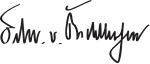 Signature de Manfred von Richthofen