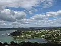 Habitat dense autour de Mangonui.