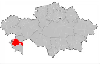 Localisation de District de Manguistaou