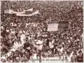 Manifestants à Caracas en 1945.