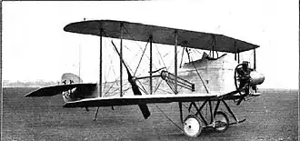 Vue de l'avion.