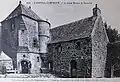 Le manoir de Keroullé vers 1925 (carte postale).