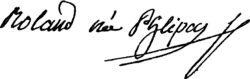signature de Manon Roland