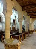 Bas-côté sud, grandes arcades.