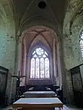 Vue vers l'est.