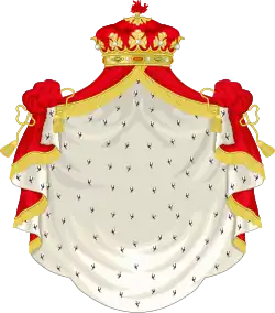 Manteau héraldique des Grands d'Espagne