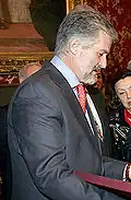 Manuel Marín, ancien président de la Commission européenne et ancien de la promotion Giuseppe Mazzini 1973-1974.