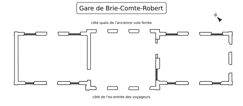 Plan du bâtiment.