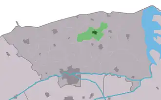Localisation de Oosternijkerk