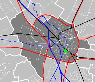 Localisation de Tolsteeg en Rotsoord