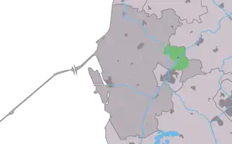 Localisation de Burgwerd