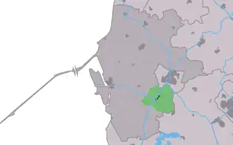 Localisation de Tjerkwerd