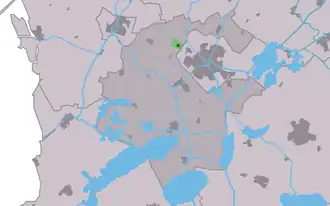 Localisation de Tjalhuizum