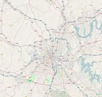 (Voir situation sur carte : Nashville)