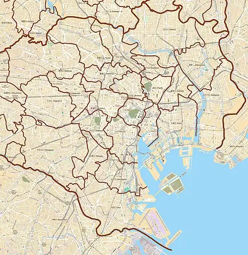 (Voir situation sur carte : Tokyo)
