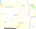 Carte de Montautour et des communes avoisinantes.