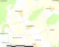 Carte de la commune.