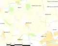 Carte de la commune.