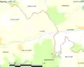 Carte de la commune.