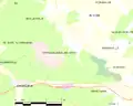 Carte de la commune.
