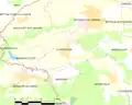 Carte de la commune.